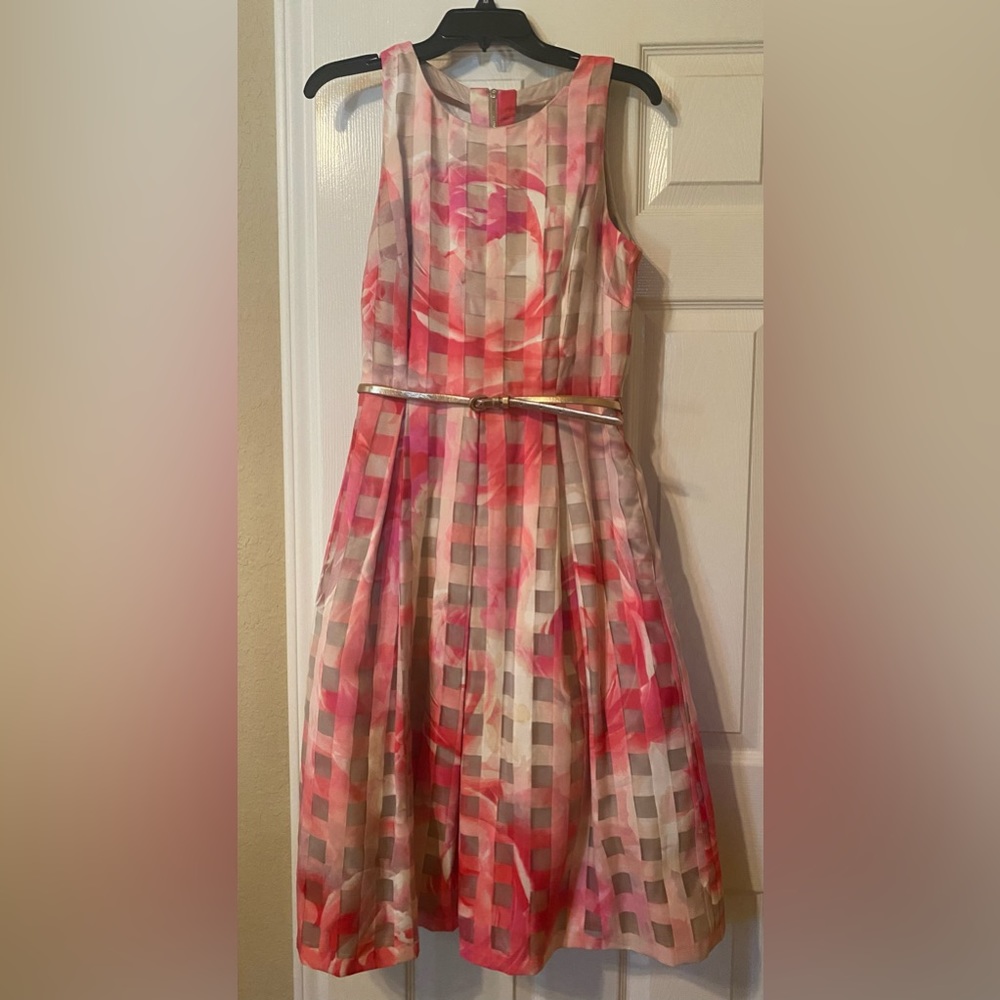 Elija J floral dress